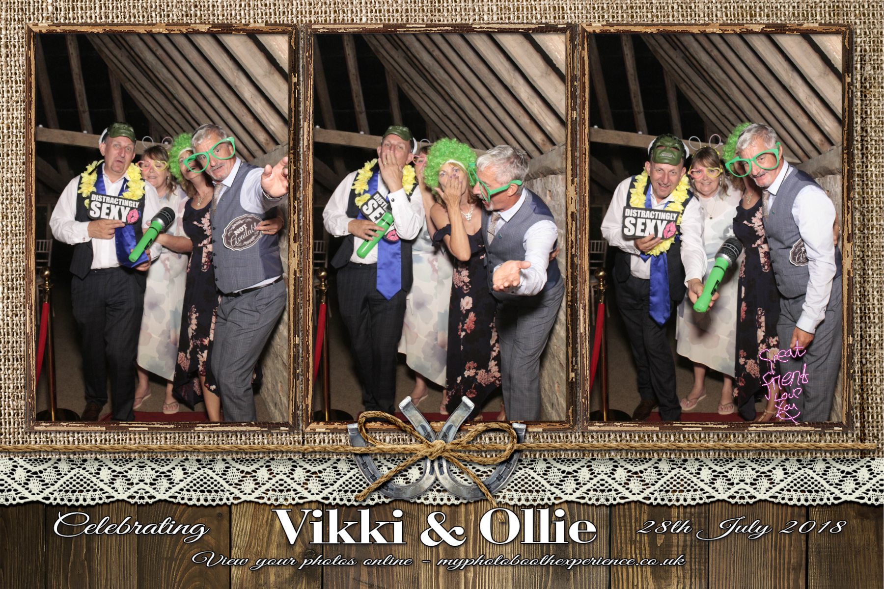 Vikki & Ollie's Wedding | View more photos from the event at gallery.myphotoboothexperience.co.uk/u/MyPhotoBoothExperienceLtd/Vikki-Ollies-Wedding